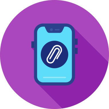 Akıllı telefon. Web simgesi basit illüstrasyon