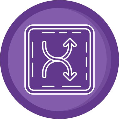 ok yönü simgesi doldurulmuş özet biçiminde sol simge