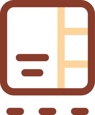 Vektör illüstrasyonu, basit simge