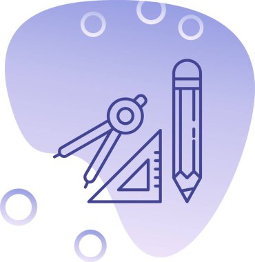 kalem simgesi vektör illüstrasyonu