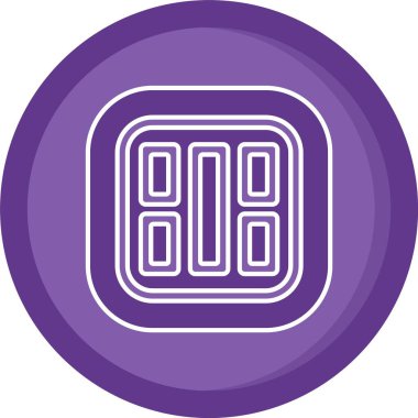 Moda görünümlü vektör evrensel simgeleri.