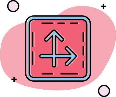 vektör Yönü resimleme