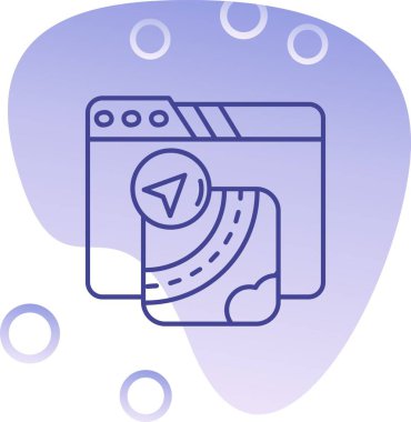 Kamera simgesi, vektör illüstrasyonu