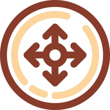 Web için ok simgesi, vektör illüstrasyonu