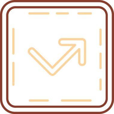 Projeniz için vektör ok simgesi