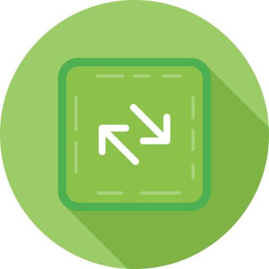 yön oku, yön, vektör simgesi