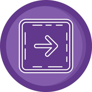 Projeniz için doğru yön ok simgesi