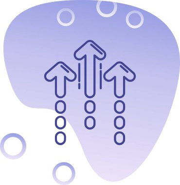 Çizgi film simgesinin vektör çizimi