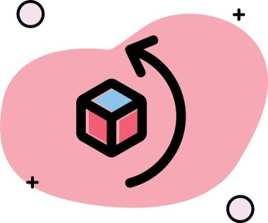 Vektör Kalp Simgesi illüstrasyonu