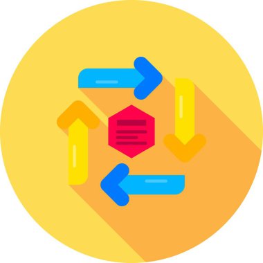 İş simge vektör çizim tasarım