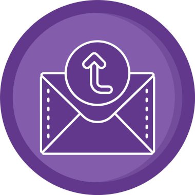 Vektör E- posta simgesi illüstrasyonu