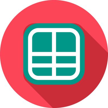 Benzersiz cep telefonu vektör simgesi