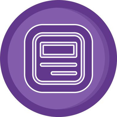 Kişisel ve ticari kullanım için vektör simgesi