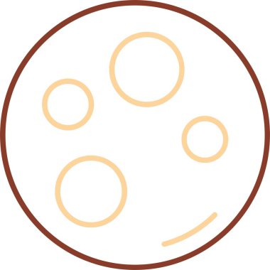 Çizgi film simgesinin vektör çizimi