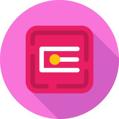 Vektör evrensel simgesi Trendy bakmak.