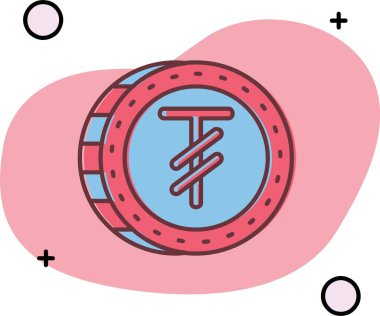 Vektör illüstrasyonu, simge ögesi arkaplanı