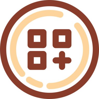 Vektör illüstrasyonu, simge ögesi arkaplanı