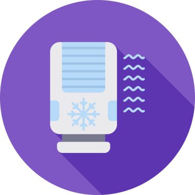 Klima simgesi, vektör illüstrasyonu