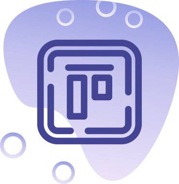 Güzel Yüzme Havuzu Kabartma Vektörü Simgesi