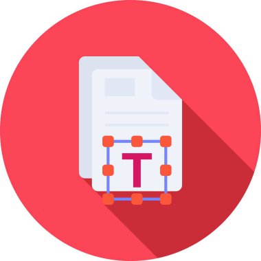 dosya vektör simgesi modern basit illüstrasyon