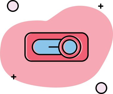 Vektör illüstrasyonu, simge ögesi arkaplanı