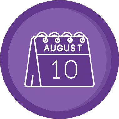 Kişisel takvim ve takvimle illüstrasyon