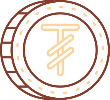 Modern bir simgenin vektör illüstrasyonu