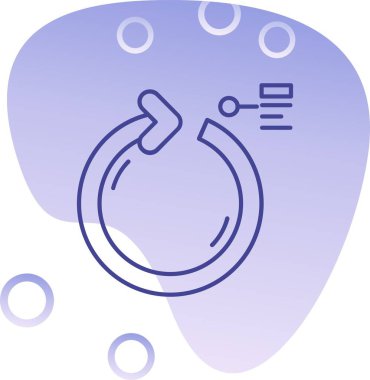 Benzersiz Klima Kabartma Vektör Simgesi