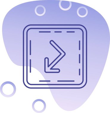 Kişisel ve ticari kullanım için vektör simgesi