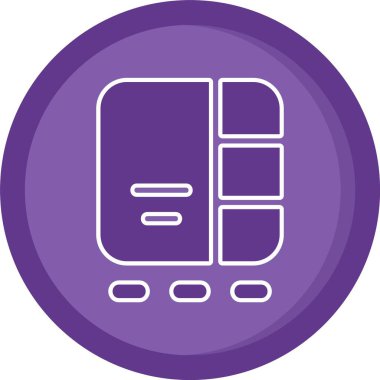 vektör Takvimi Simgesi illüstrasyonu