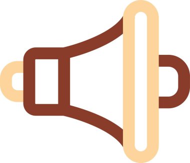 megafon ikonu. Web simgesi