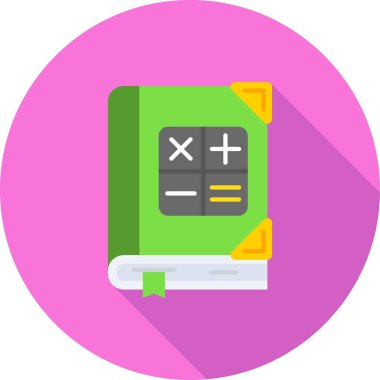 Kitap simgesi çizimi beyaz arkaplanda izole edildi.