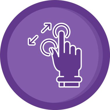 bir pusula simgesini tutan el, özet biçimi