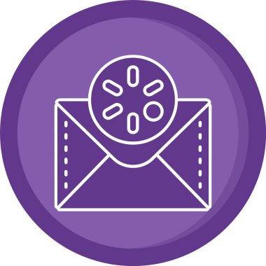 e- posta simgesi vektör illüstrasyonu