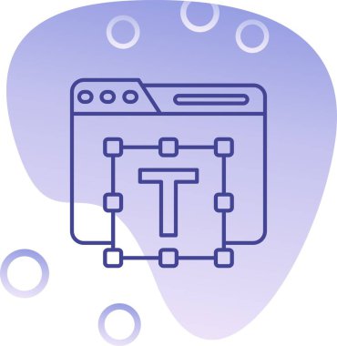 Benzersiz radyo simgesi vektör illüstrasyonu