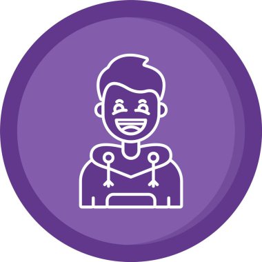 Maskeli bir kadının vektör çizimi