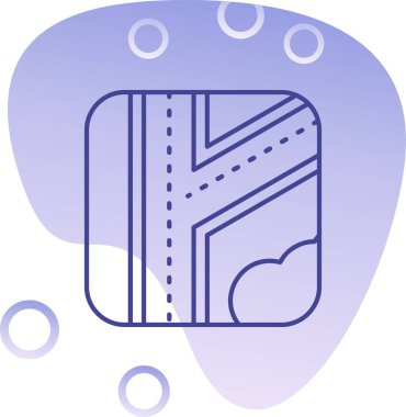 seo modern simgesinin vektör illüstrasyonu