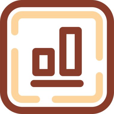 Bar çizelgesi simgesi. web tasarımı için çizelge çizelgesi vektör sembolü