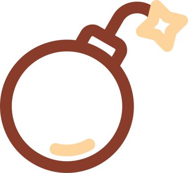 Sıcak içecek sıcak içecek ikonu doldurulmuş ana hatlarıyla