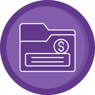 İllüstrasyon para ikonu kişisel ve ticari kullanım....