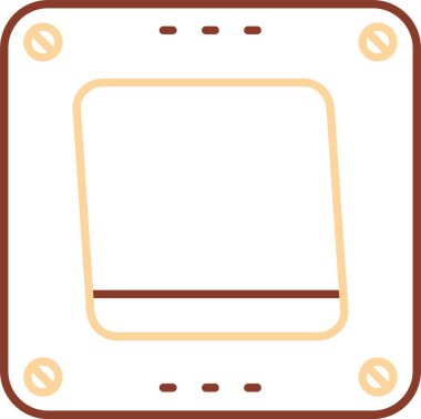 Metin için ahşap bir tahtanın vektör illüstrasyonu