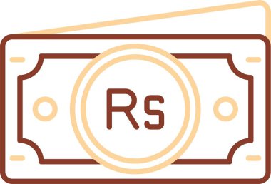 vektör dolar banknotları simgesi