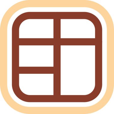 Modern b 'nin vektör illüstrasyonunda müziğin eksik simgesi