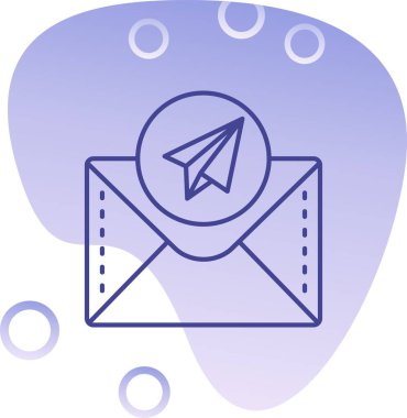 İçinde mesaj simgesi olan bir zarf. Mesajlı mektup, mesajlı mektup. Posta mektubu. Posta mektubu. mektup, e-posta, mektup, posta, mesaj