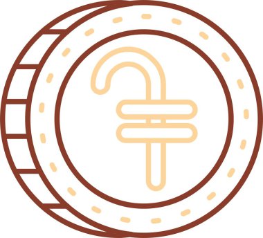 Modern bir simgenin vektör illüstrasyonu