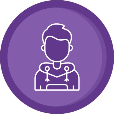 Kişisel ve ticari kullanım için doktor vektör simgesi simgesi vektör çizimi..