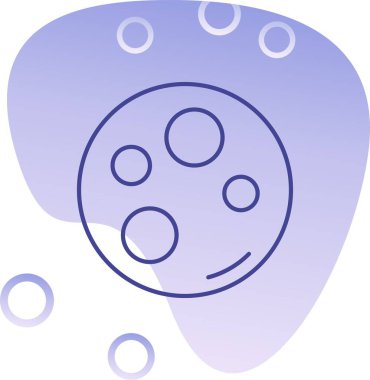 Modern simgenin vektör illüstrasyonu