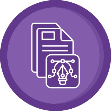 seo modern simgesinin vektör illüstrasyonu