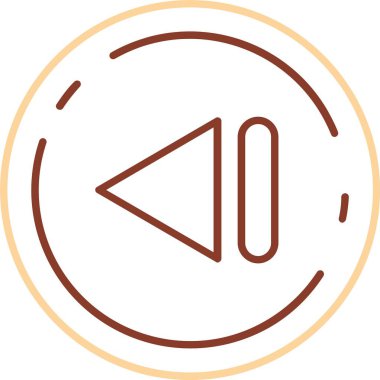 vektör Müzik player simgesi