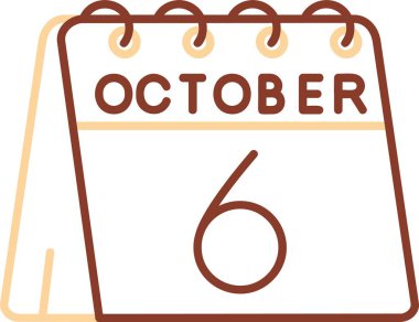 Yazı ikonuna sahip takvim